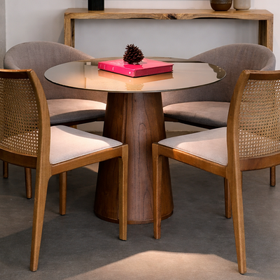 Mesa de comedor Coca Vidrio