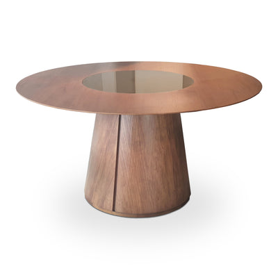 Mesa de comedor Coca con cubierta giratoria